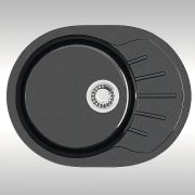 Кухонная мойка «Тейлор» Z010Q4: чёрный глянец